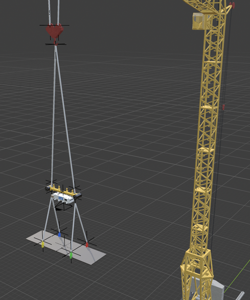 Training environment for the Plate payload