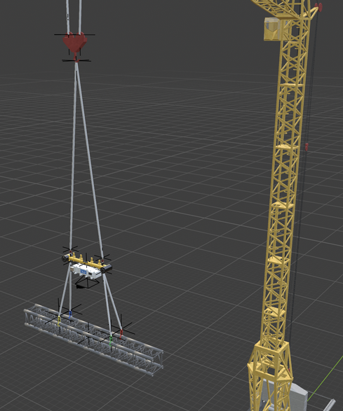 Training environment for the Truss payload