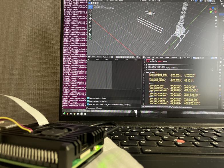 Raspberry Pi と3Dシミュレーターを接続した実行環境